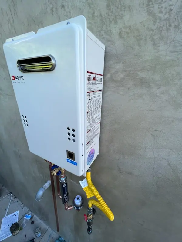 Tankless water heater installation for West Point homes